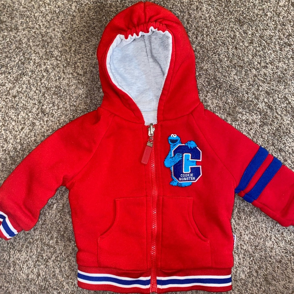 Cookie Monster Zipup